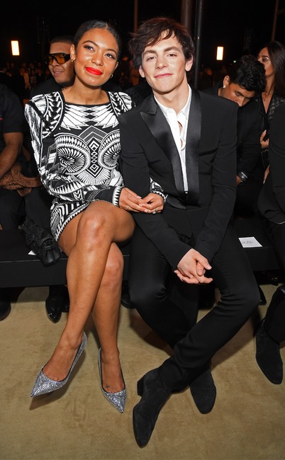 Ross Lynch, Jaz Sinclair, Balmain Menswear, Paris Fashion Week 2020, Star Sightings